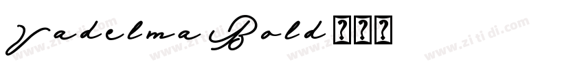 Vadelma Bold字体转换